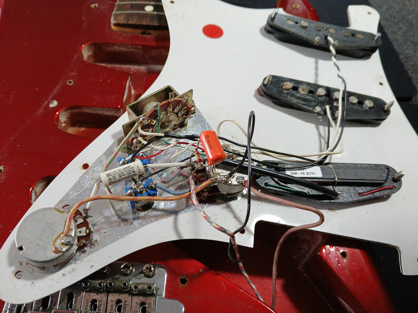 2002 Fender Japan ST62 '62 Reissue Stratocaster (Candy Apple Red)