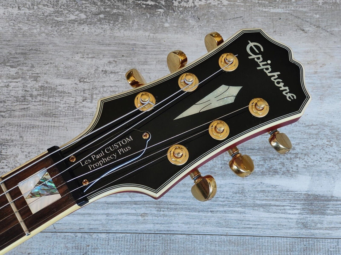 2015 Epiphone Les Paul Custom Prophecy Plus (Cherry Sunburst)