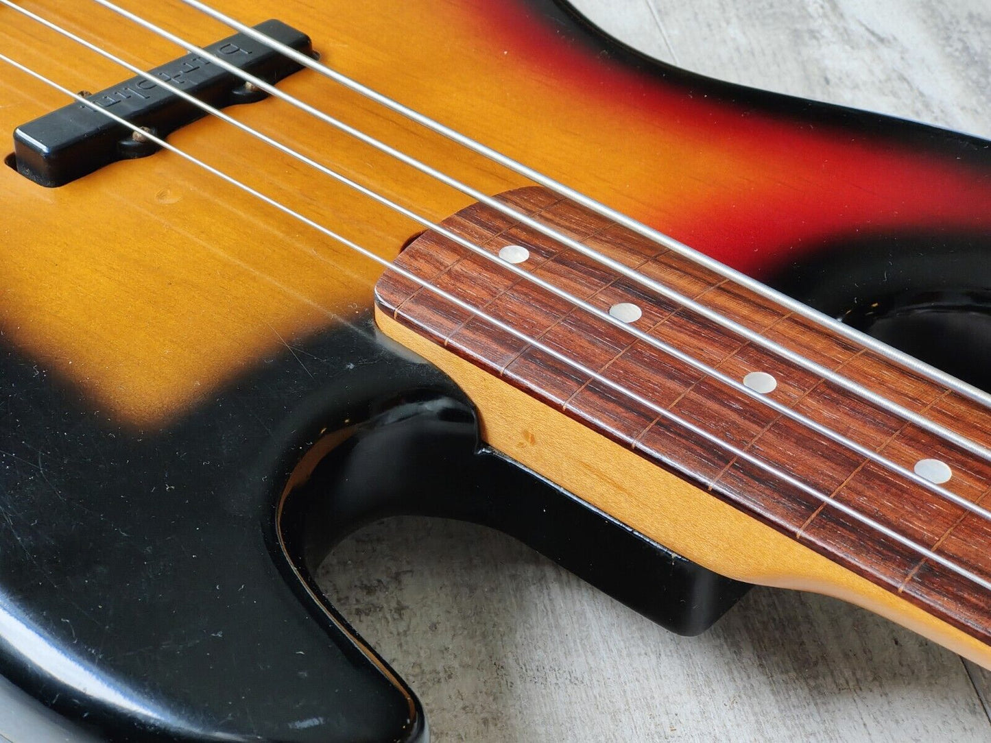 1981 Fernandes Japan FJB-65J Jaco Pastorius Fretless Jazz Bass w/Bartolini's