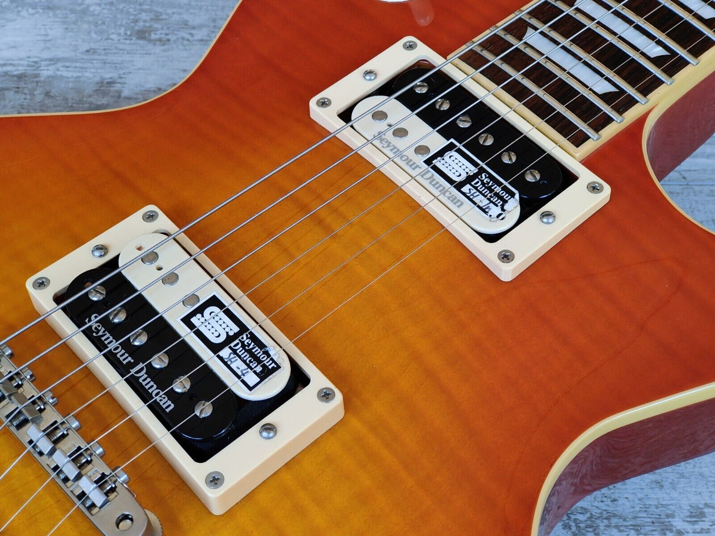 2008 Edwards (by ESP Japan) E-LP-85SD Les Paul Standard (Cherry Sunburst)