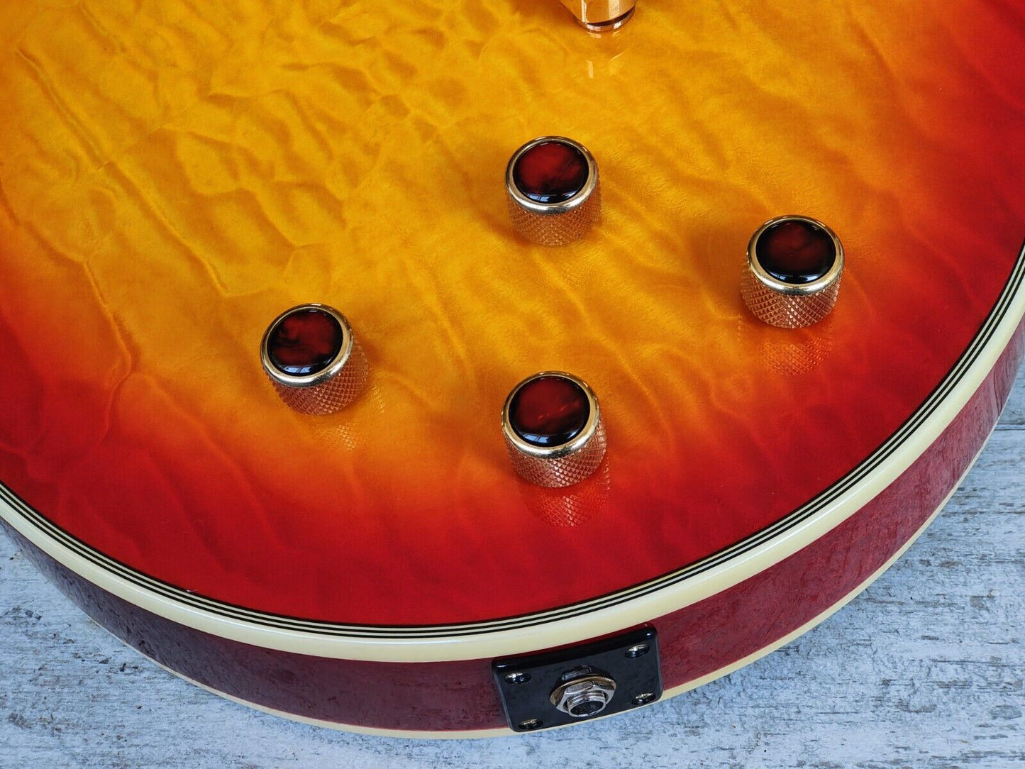2015 Epiphone Les Paul Custom Prophecy Plus (Cherry Sunburst)