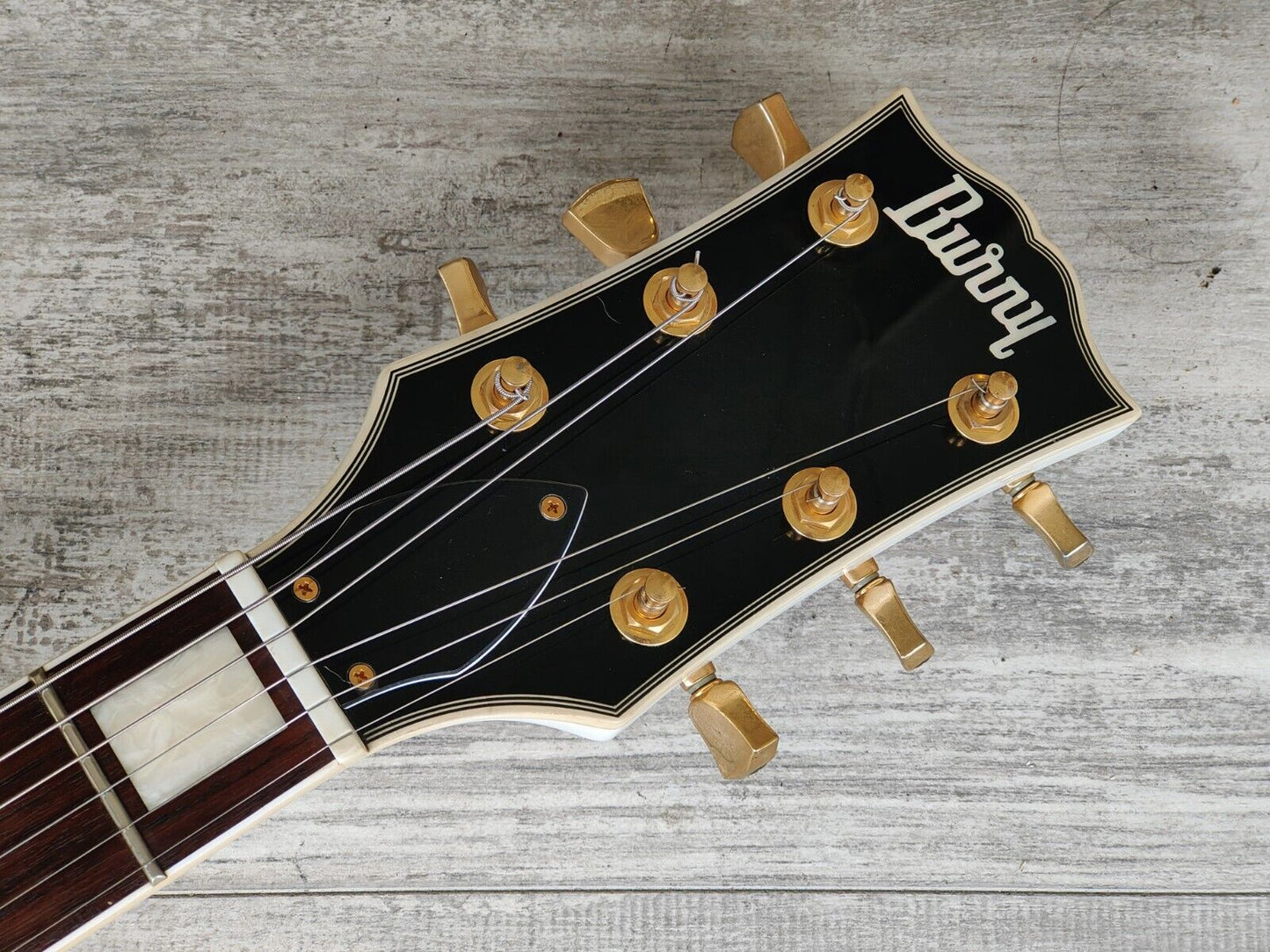 2013 Burny (Fernandes) RLC-55 Les Paul Custom (Alpine White)