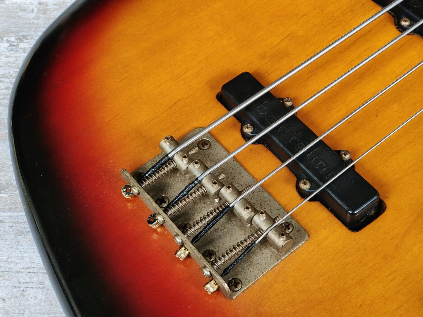 1981 Fernandes Japan FJB-65J Jaco Pastorius Fretless Jazz Bass w/Bartolini's