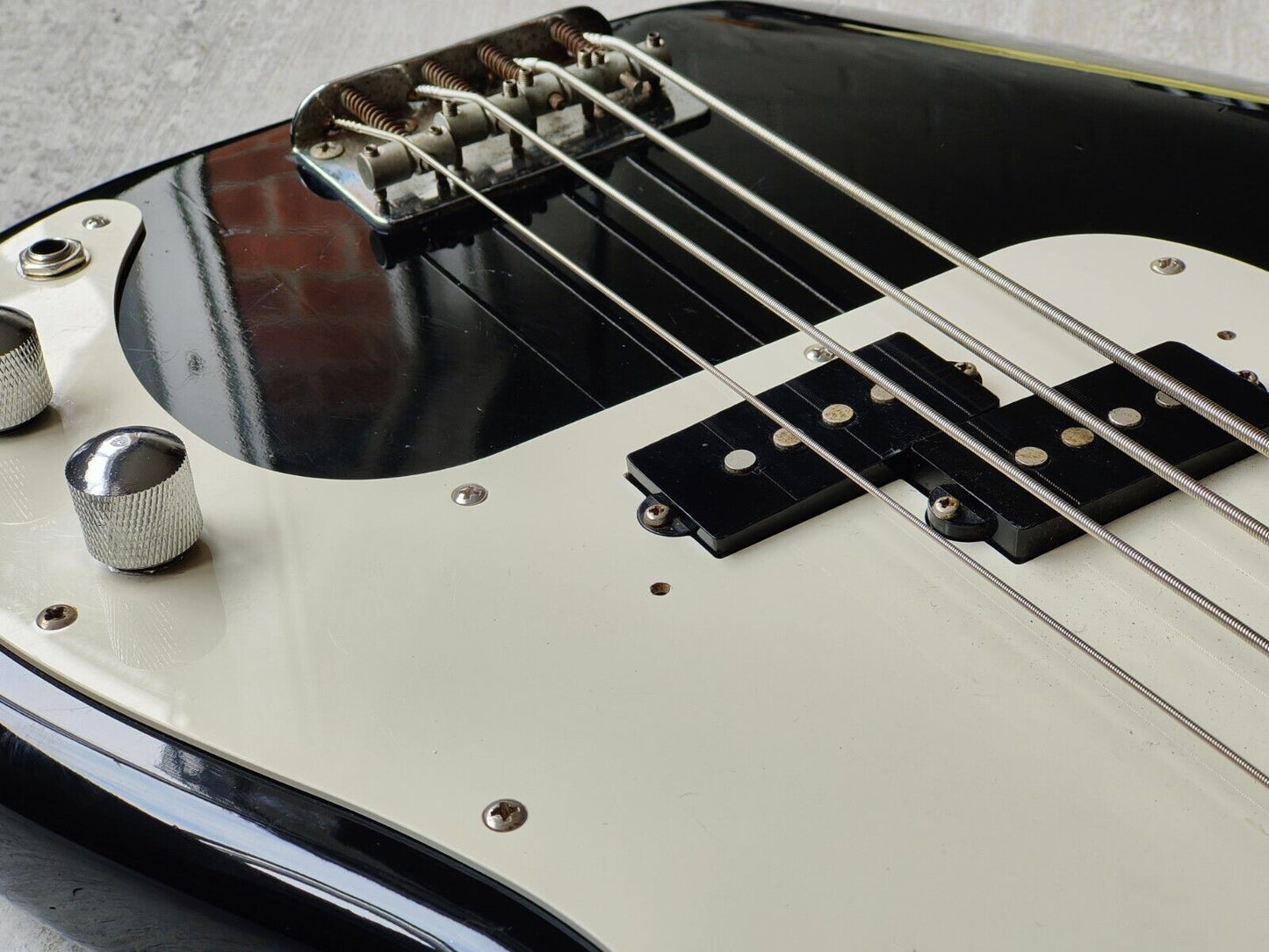 1997 Fender Japan PB57-53 '57 Reissue Precision Bass (Black)
