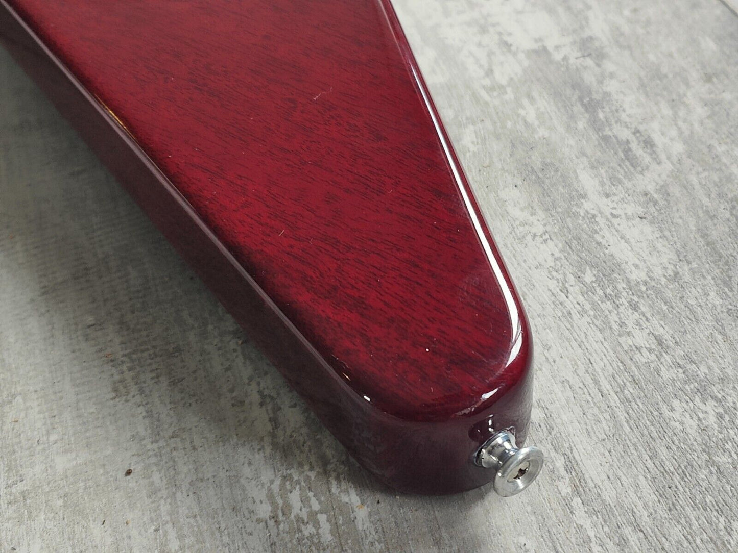2001 Epiphone Japan FV-70 Flying V - Scalloped (Cherry Red)