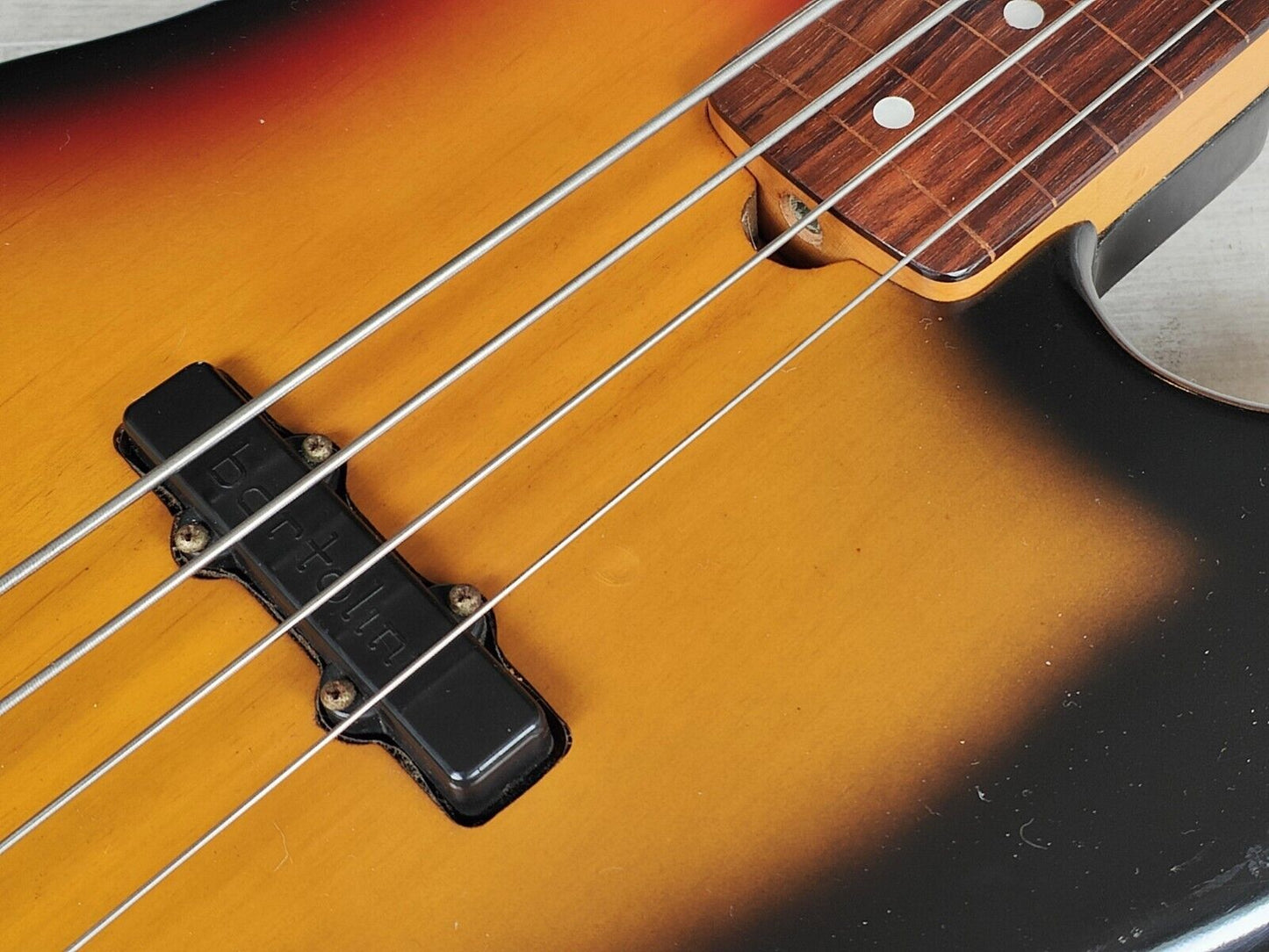 1981 Fernandes Japan FJB-65J Jaco Pastorius Fretless Jazz Bass w/Bartolini's