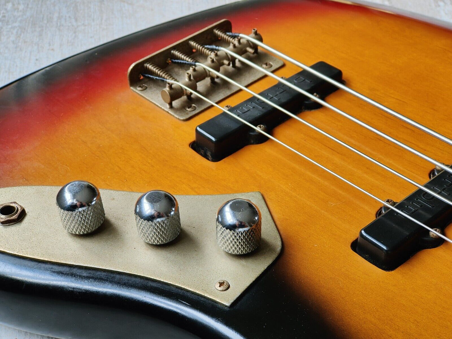 1981 Fernandes Japan FJB-65J Jaco Pastorius Fretless Jazz Bass w/Bartolini's