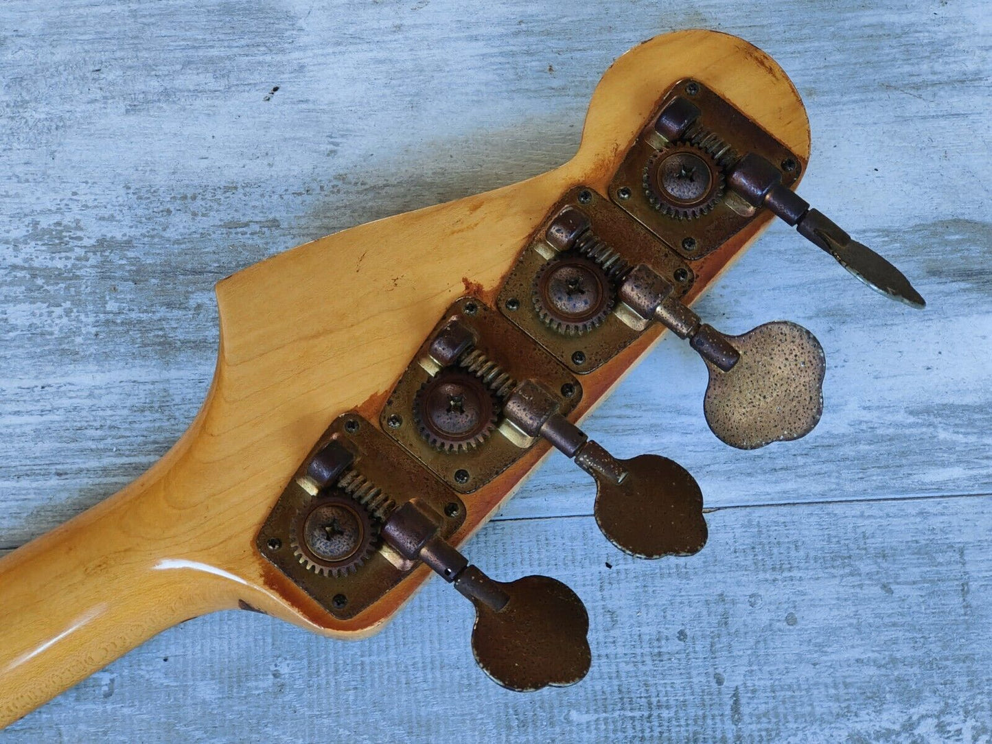 1977 Heerby Japan (by Kasuga) PB-550 Precision Bass (Sunburst)