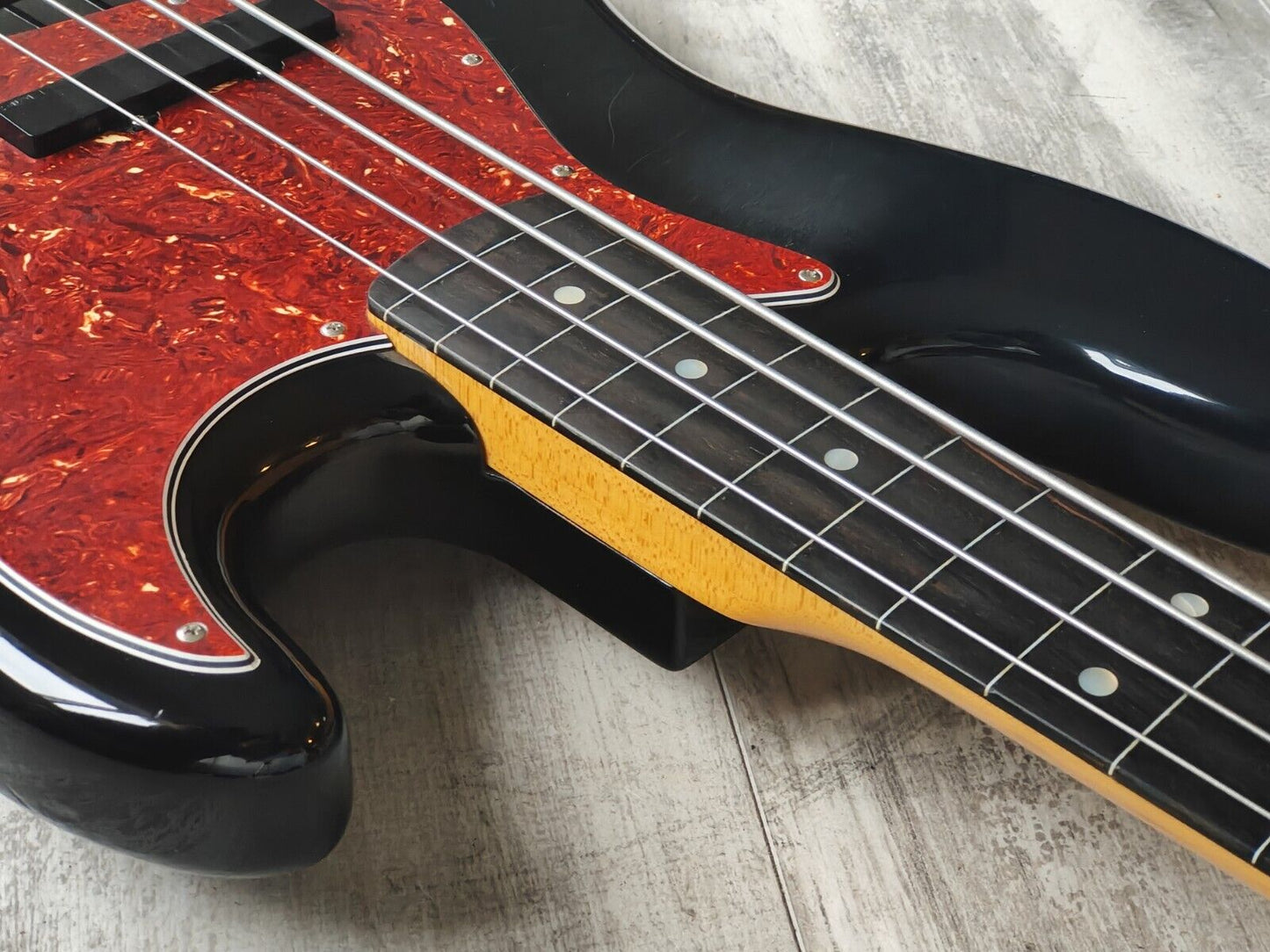 1980's ESP Japan Fretless Jazz Bass w/EMG's (Black)