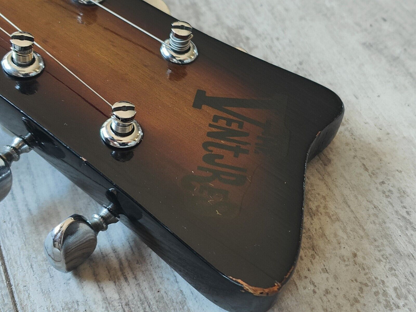 1960's Morales Japan (Mosrite) Ventures Offset Guitar (Vintage Sunburst)