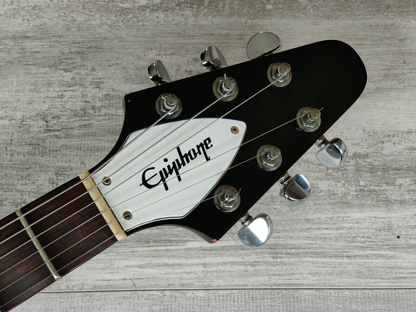 2001 Epiphone Japan FV-70 Flying V - Scalloped (Cherry Red)