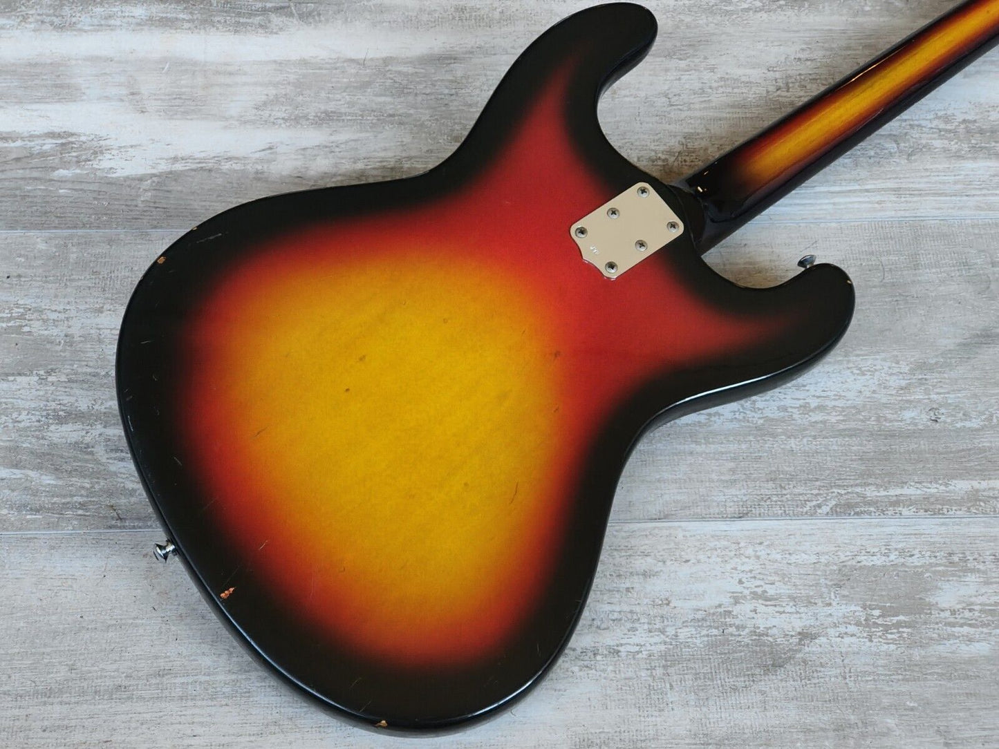 1960's Morales Japan (Mosrite) Ventures Offset Guitar (Vintage Sunburst)