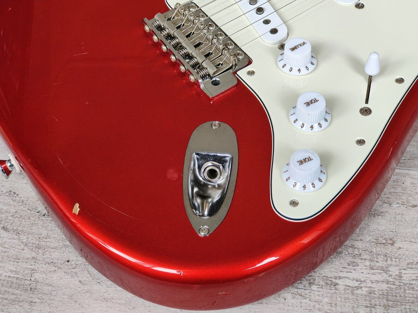 1993 Fender Japan '62 Reissue Stratocaster (Candy Apple Red)