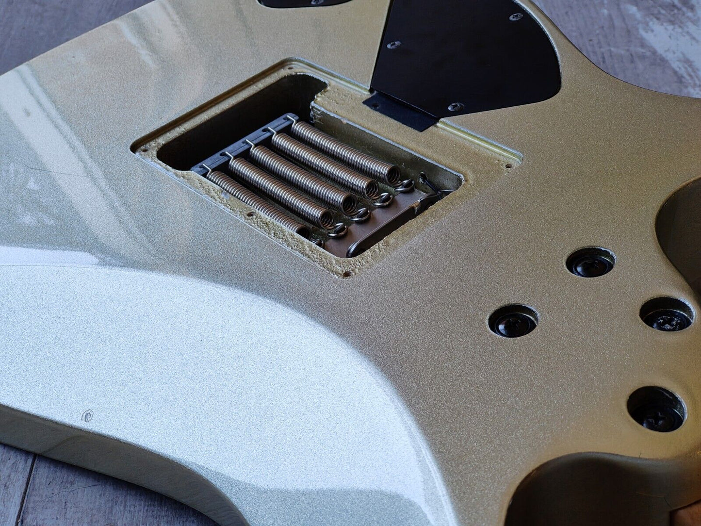 1998 Ibanez Japan RG1208M Prestige HSH Superstrat w/Dimarzio's (Silver Flake)