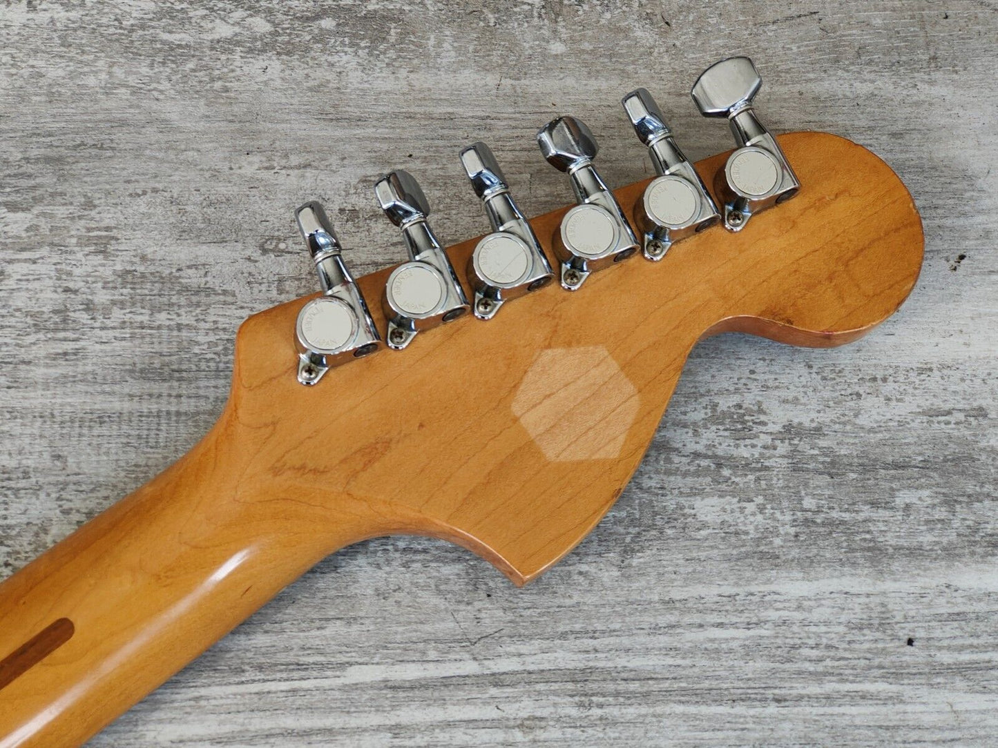 1987 Fender Japan ST72R-55M '72 Reissue Partially-Scalloped Stratocaster (White)