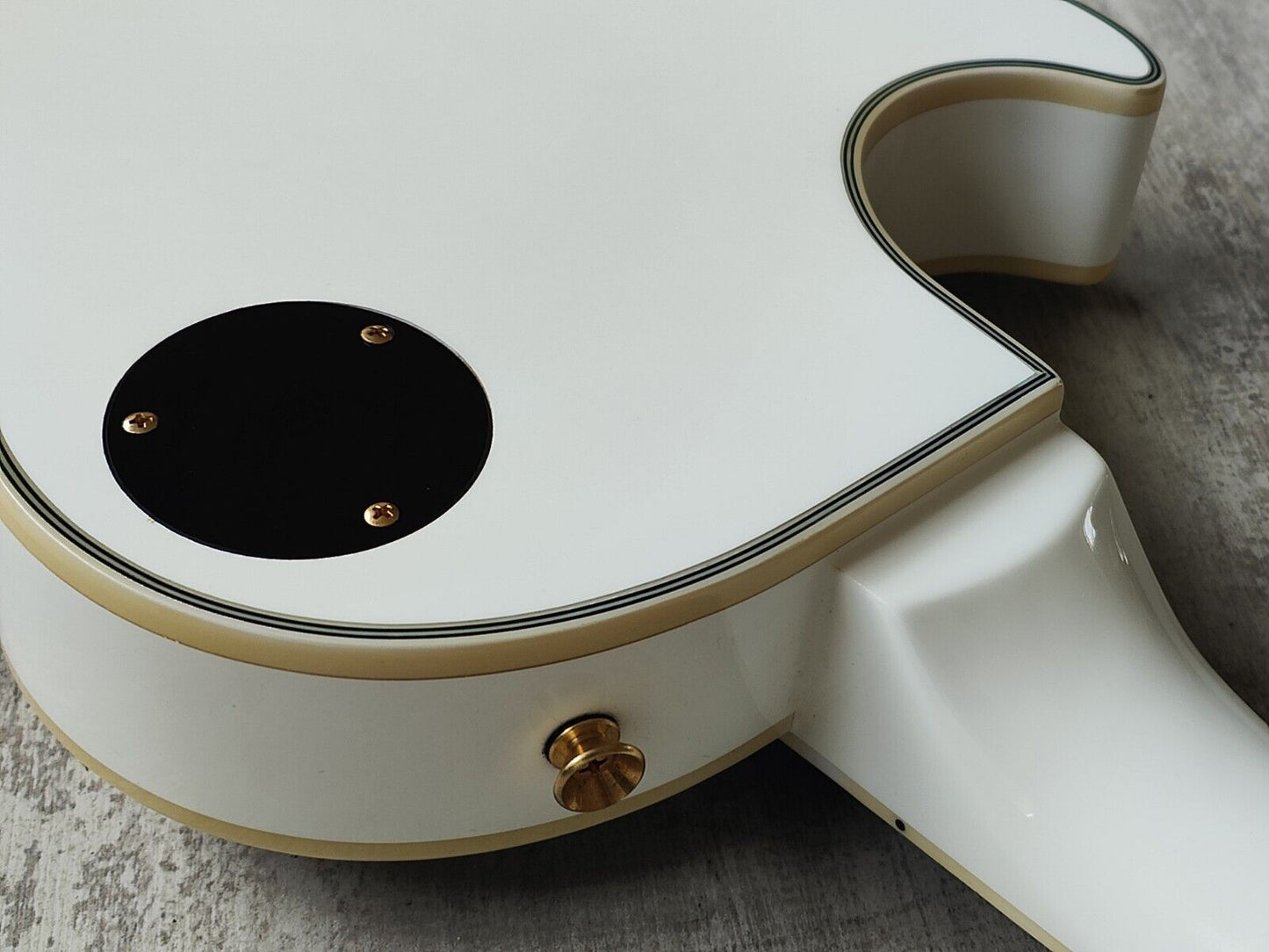 2013 Burny (Fernandes) RLC-55 Les Paul Custom (Alpine White)