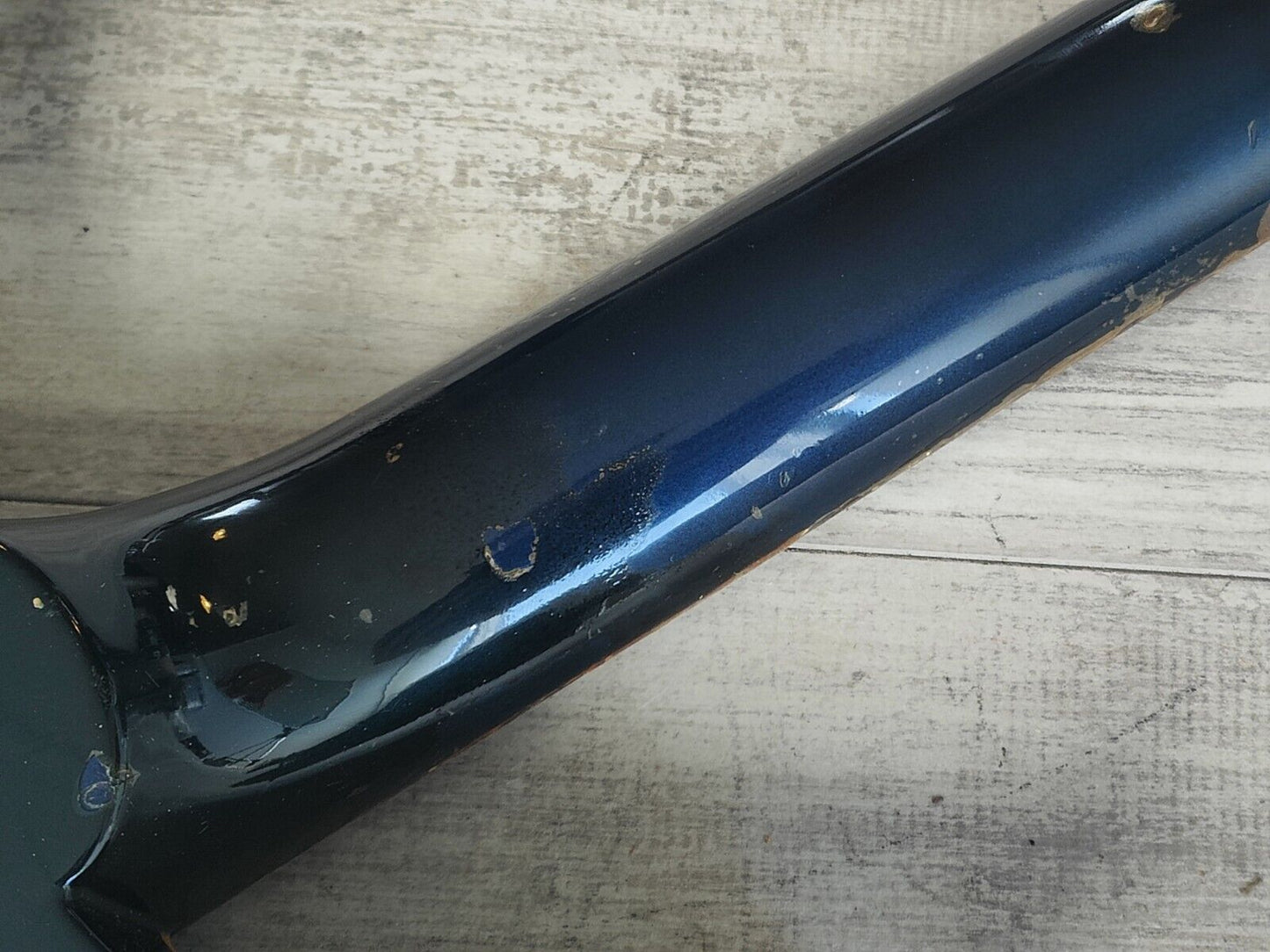 1978 Greco Japan BW-600 "Brawler" Tulip Style Double Cutaway (Metallic Blue)
