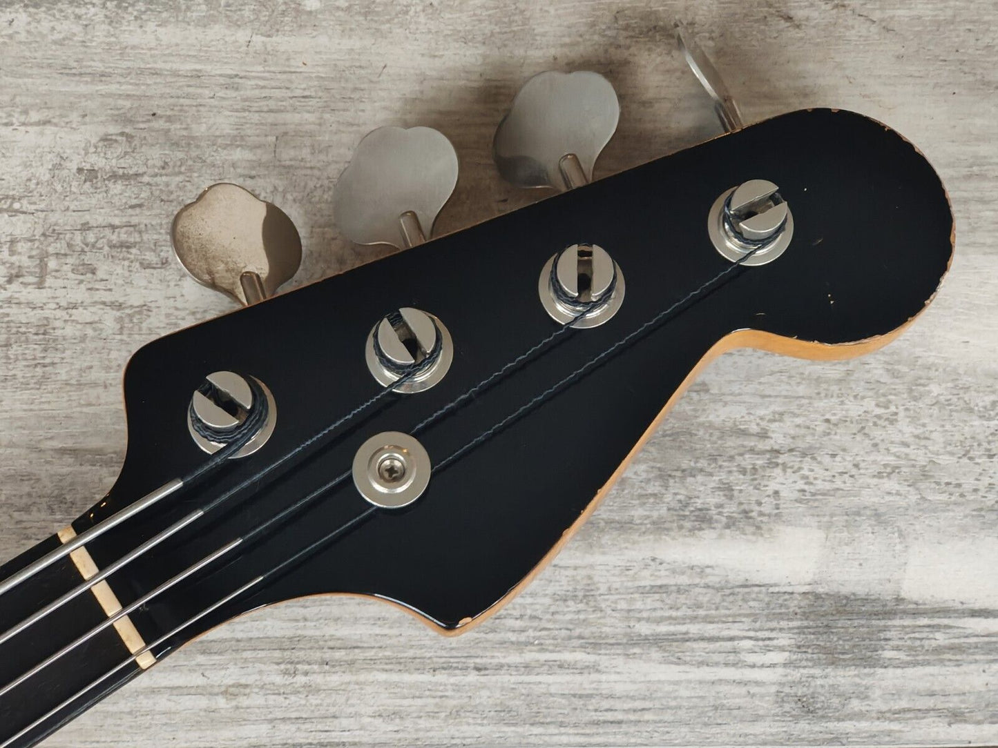 1980's ESP Japan Fretless Jazz Bass w/EMG's (Black)