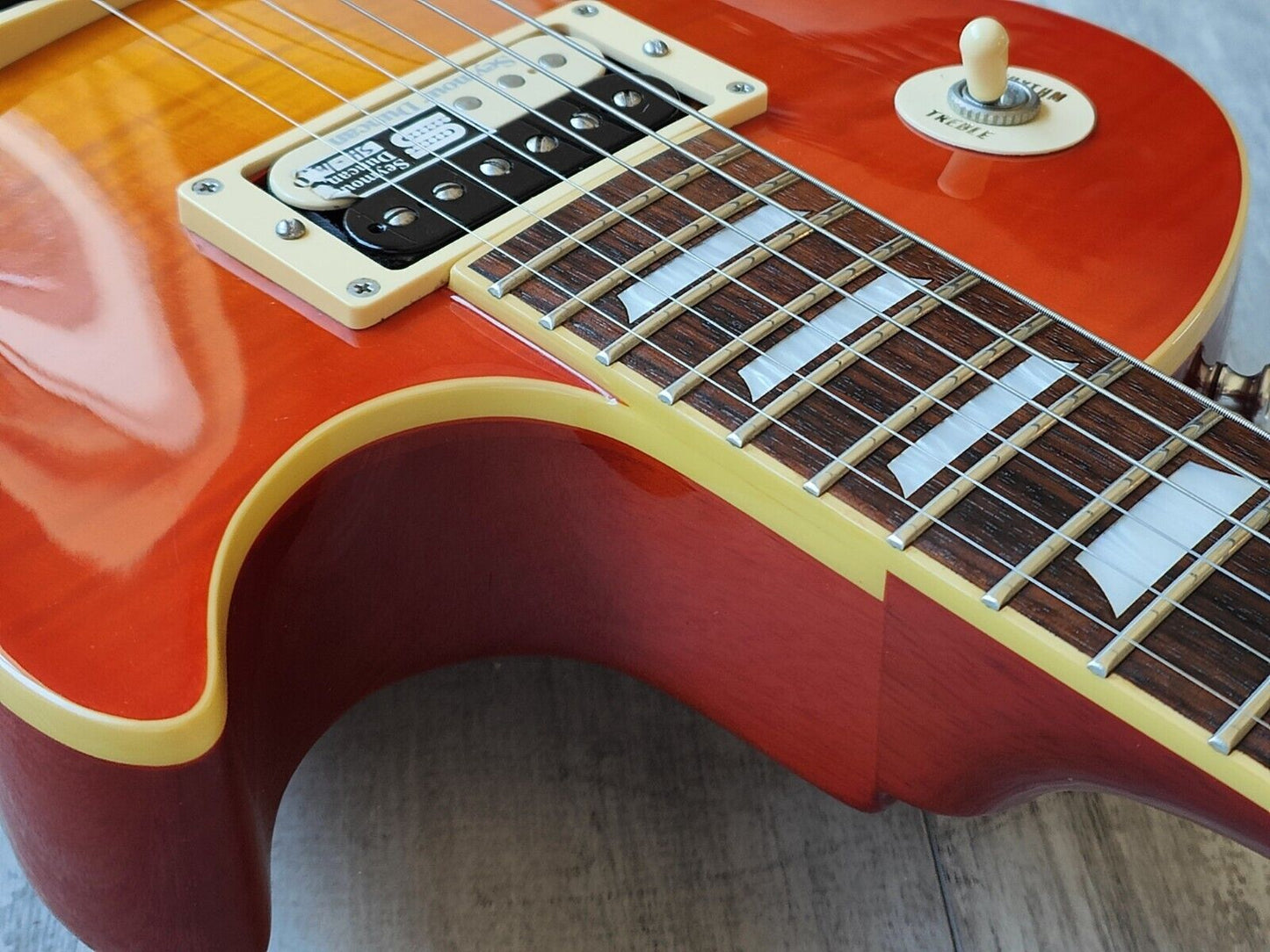 2008 Edwards (by ESP Japan) E-LP-85SD Les Paul Standard (Cherry Sunburst)