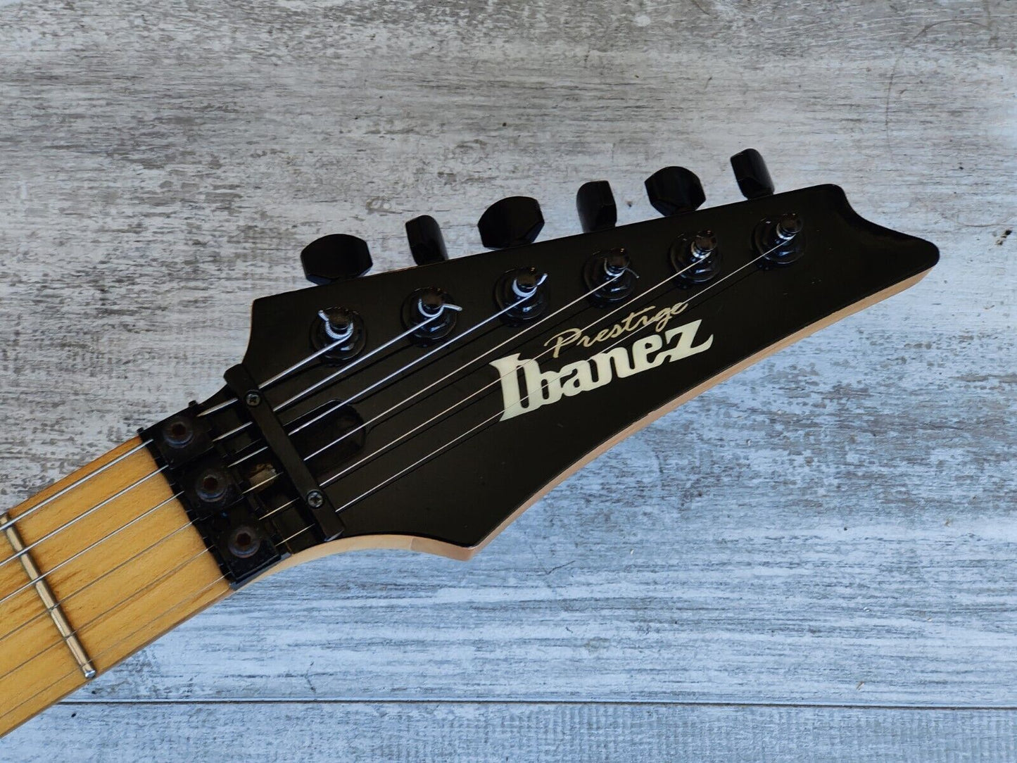 1998 Ibanez Japan RG1208M Prestige HSH Superstrat w/Dimarzio's (Silver Flake)