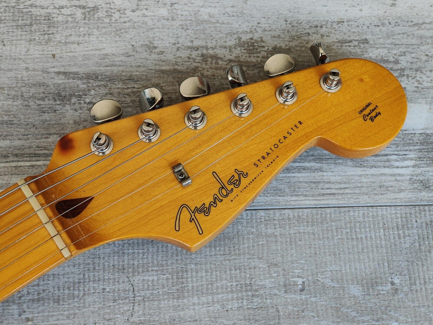2006 Fender Japan ST57-58US '57 Reissue Stratocaster w/USA Pickups (Sunburst)