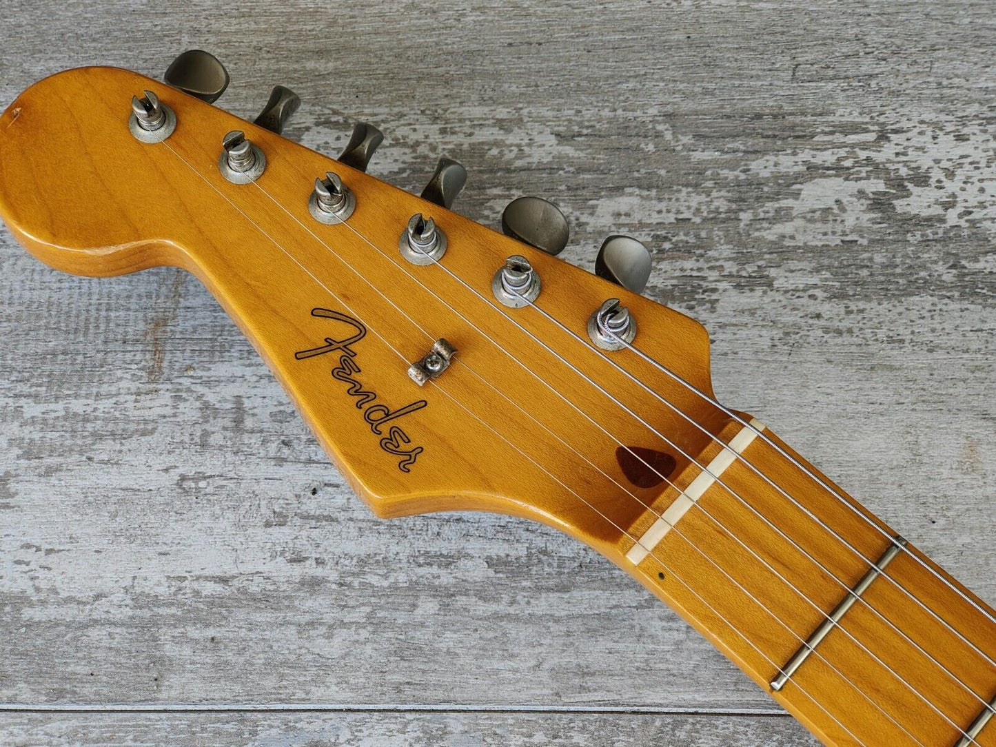 2006 Fender Japan ST57-72L LH Left Handed '57 Reissue Stratocaster (Sunburst)