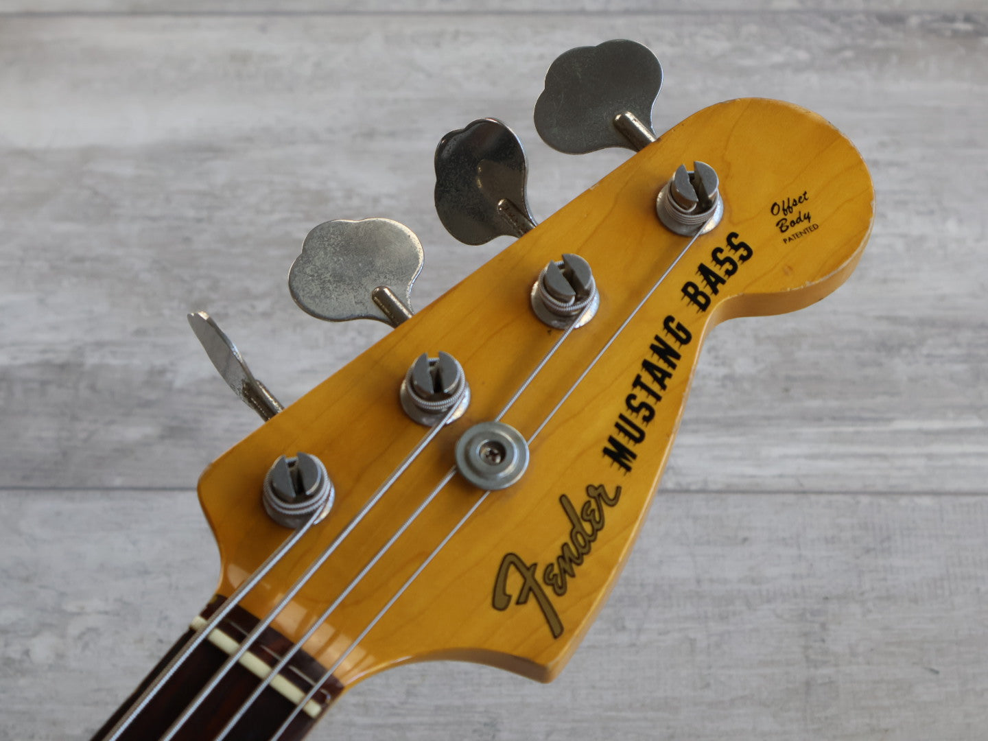 2000 Fender Japan MB98-70SD Mustang Bass (Fiesta Red)