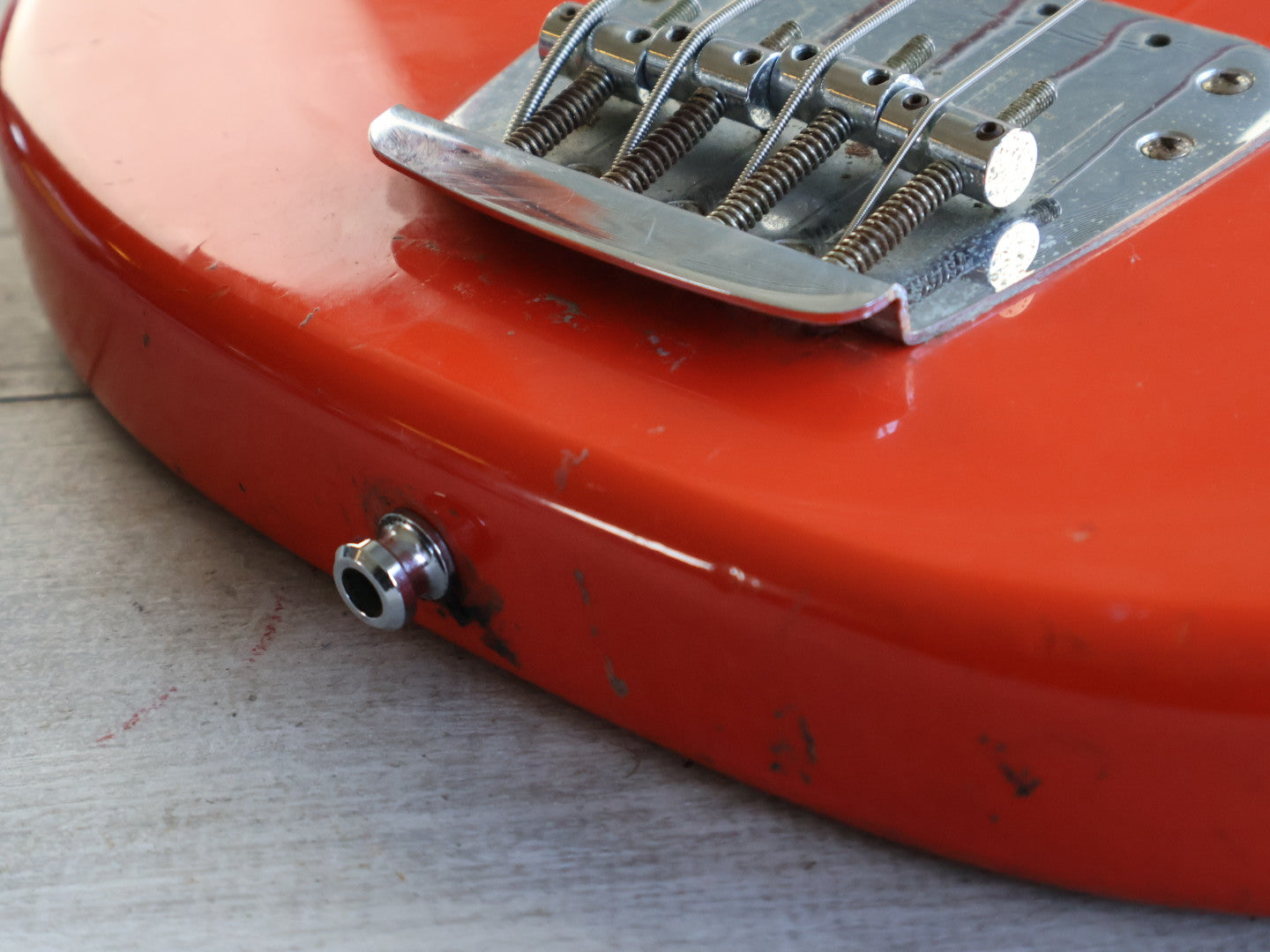 2000 Fender Japan MB98-70SD Mustang Bass (Fiesta Red)
