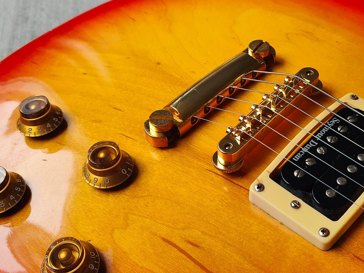 1976 Greco Japan EG-450 Les Paul Standard (Cherry Sunburst)