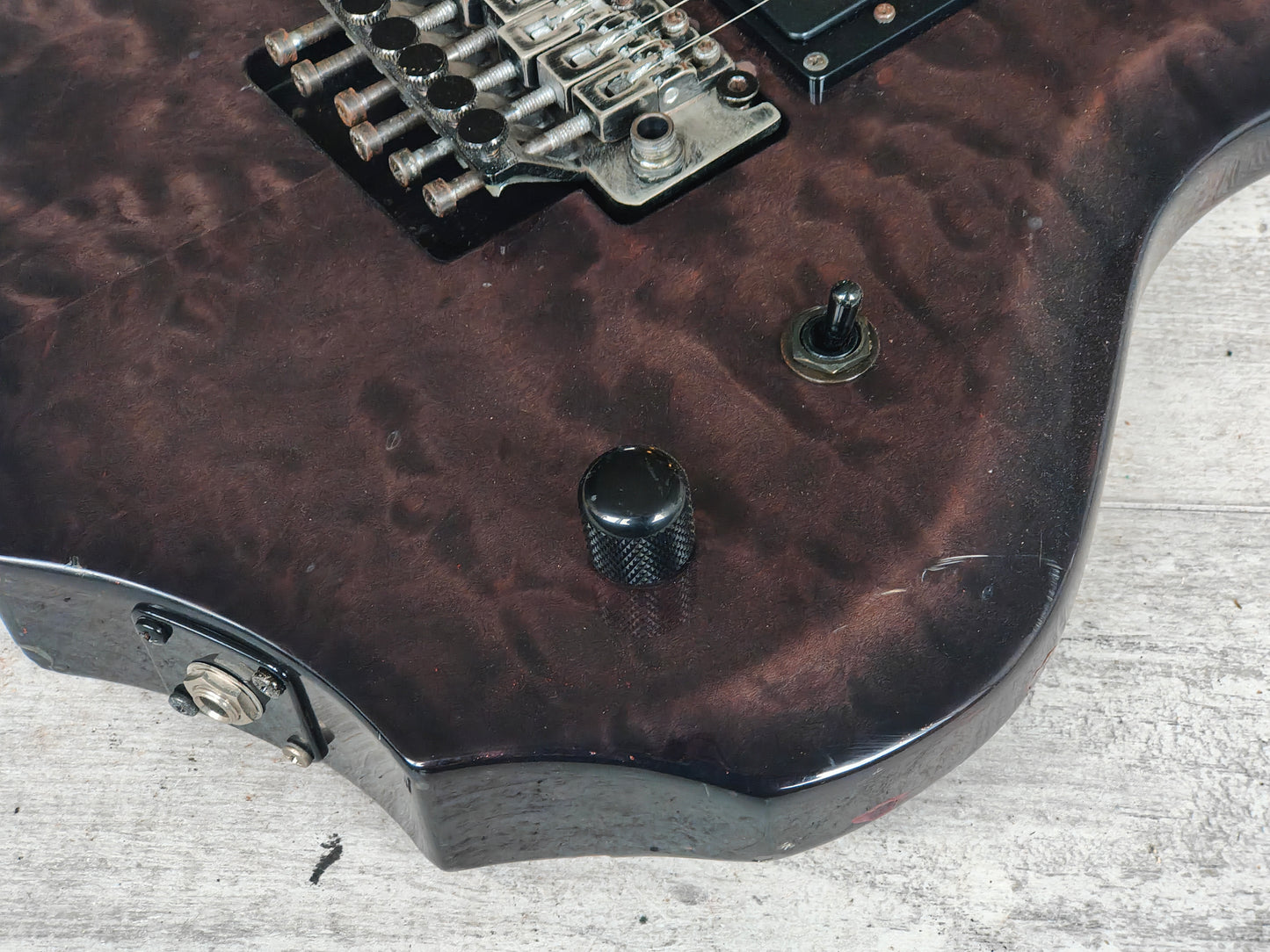 2000's Edwards (by ESP) E-P-98a Pierrot Artist Model F Series (Brown)