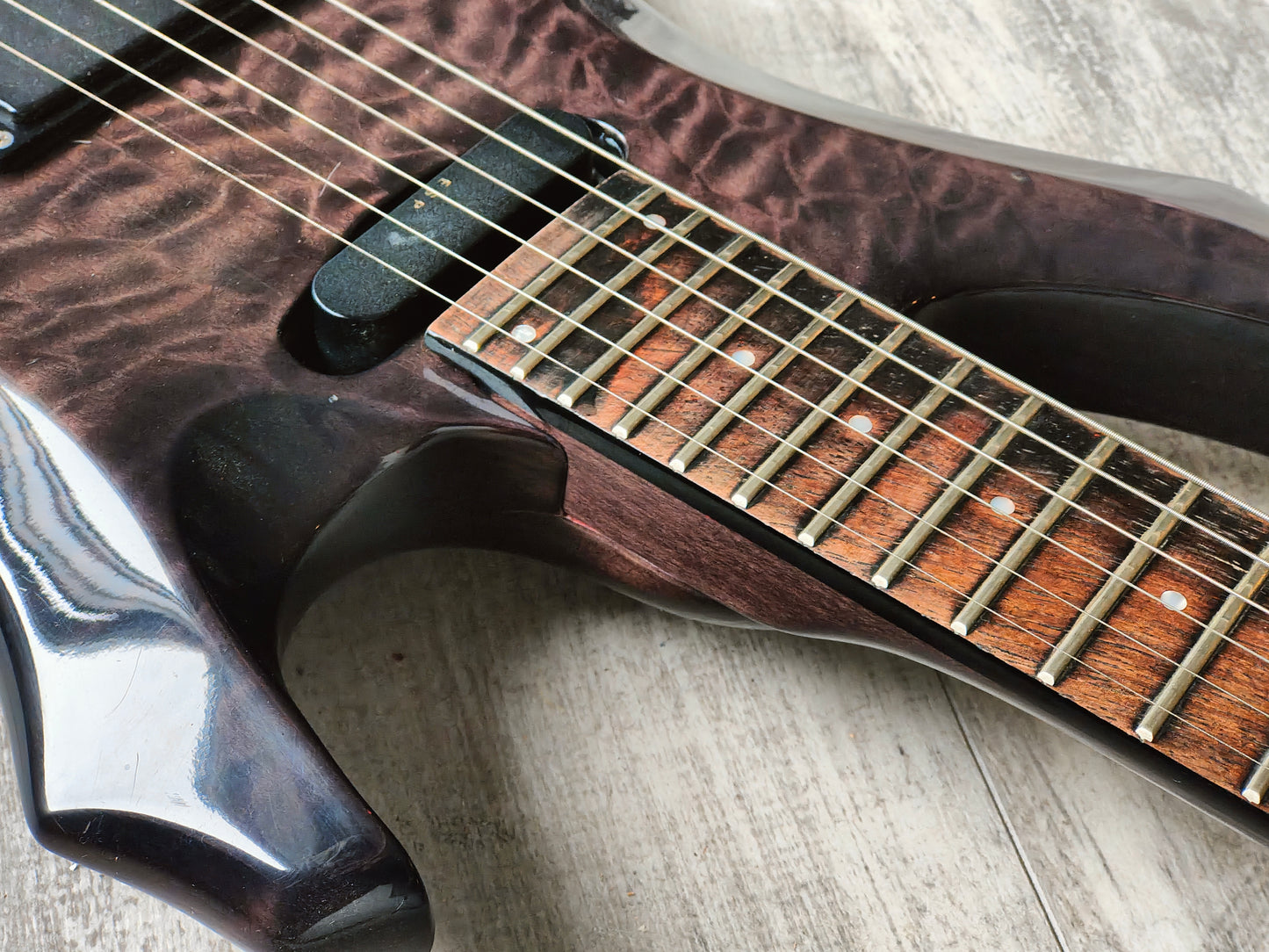 2000's Edwards (by ESP) E-P-98a Pierrot Artist Model F Series (Brown)