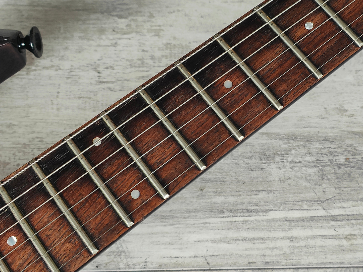 2000's Edwards (by ESP) E-P-98a Pierrot Artist Model F Series (Brown)