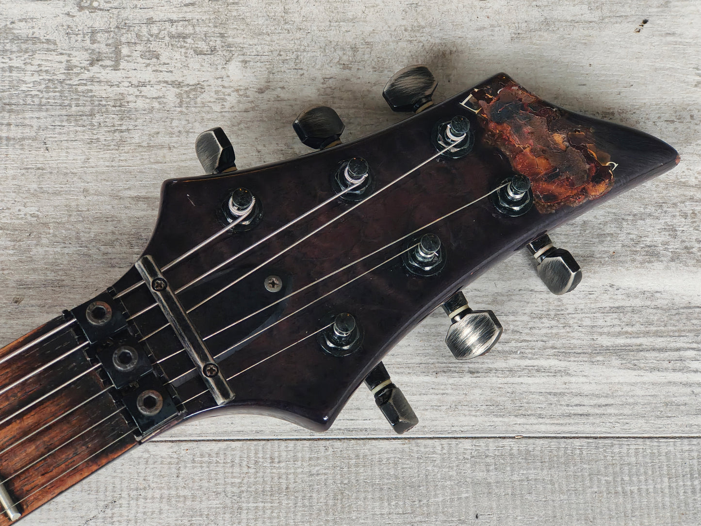 2000's Edwards (by ESP) E-P-98a Pierrot Artist Model F Series (Brown)