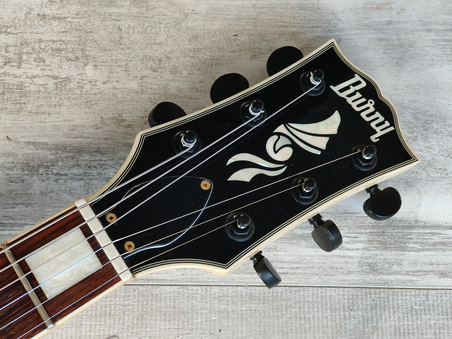 2007 Burny RLC-50RR Randy Rhoads Les Paul Custom (Aged White)