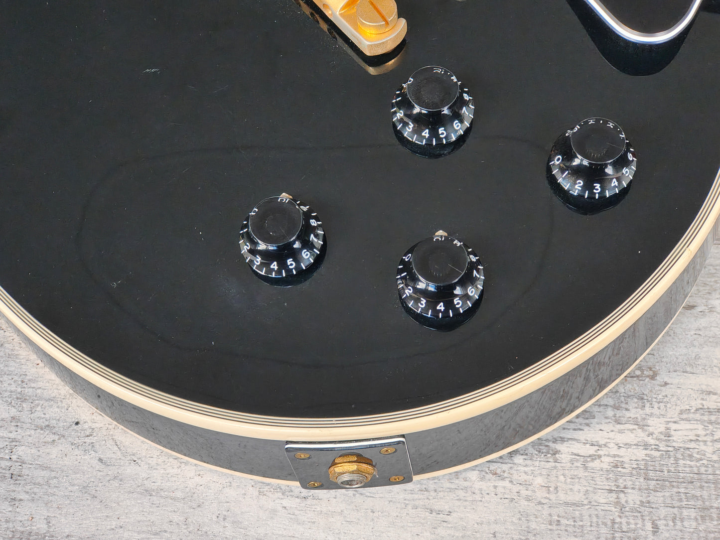1999 Burny Japan RLC-75 Les Paul Custom (Black/Ebony)