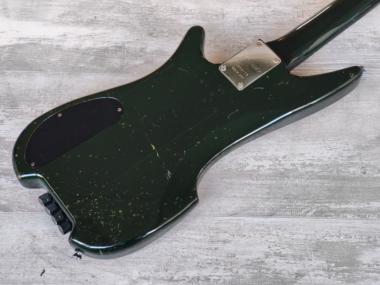 1985 Ibanez Japan Axstar AXB50 Headless Bass Guitar (Black)