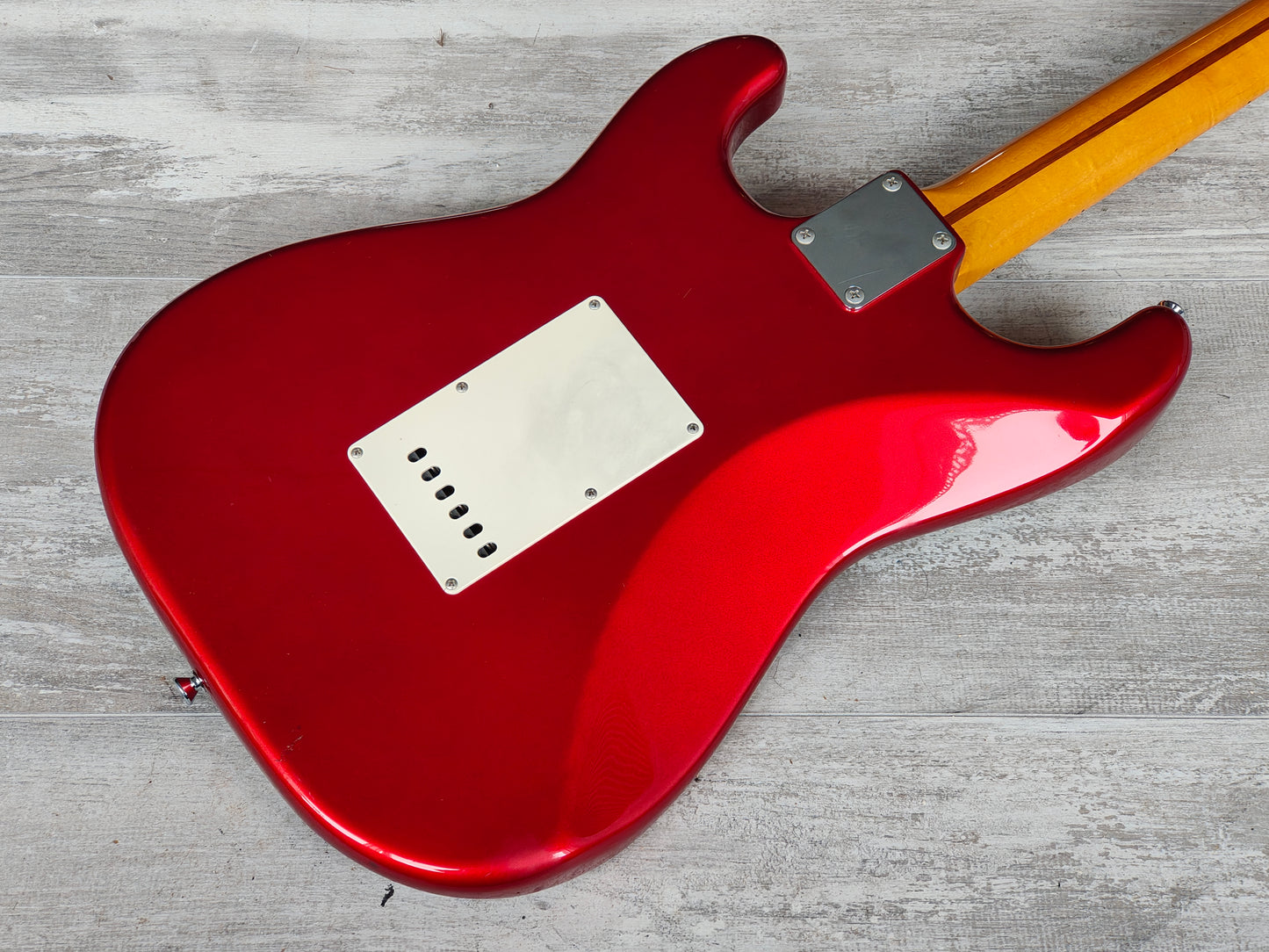 2002 Fender Japan ST57-58US '57 Reissue Stratocaster w/USA Pickups (Candy Apple Red)