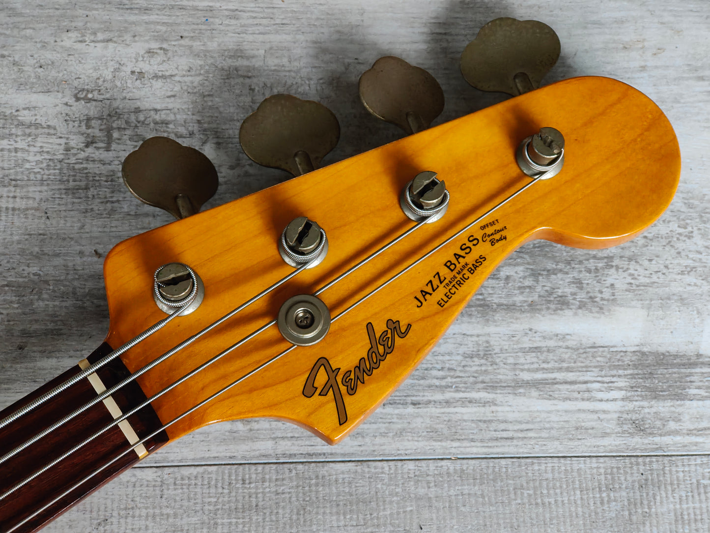 2000 Fender Japan (by Tokai) JB62-58 '62 Reissue Jazz Bass (Sunburst)