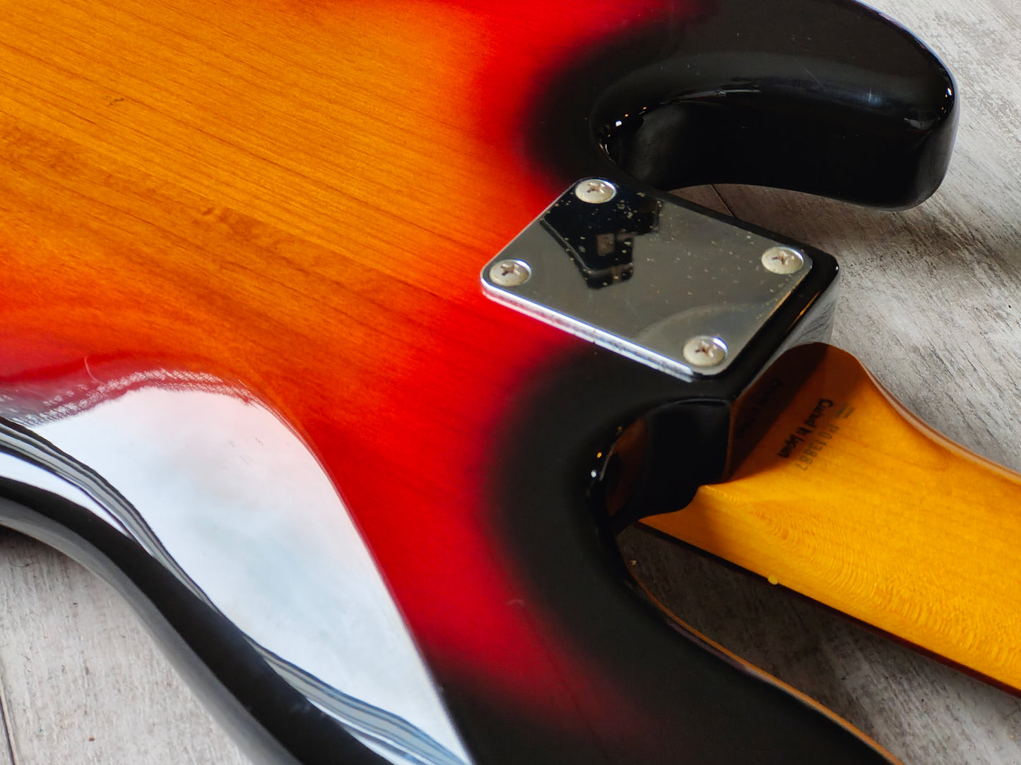 2000 Fender Japan (by Tokai) JB62-58 '62 Reissue Jazz Bass (Sunburst)
