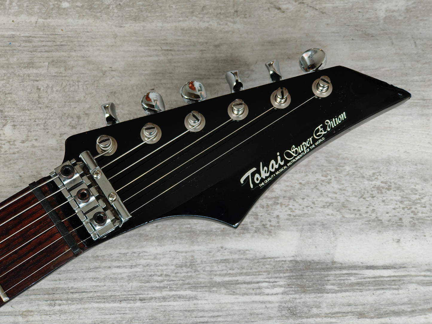 1985 Tokai Japan F-55 Random Star Guitar (Black)