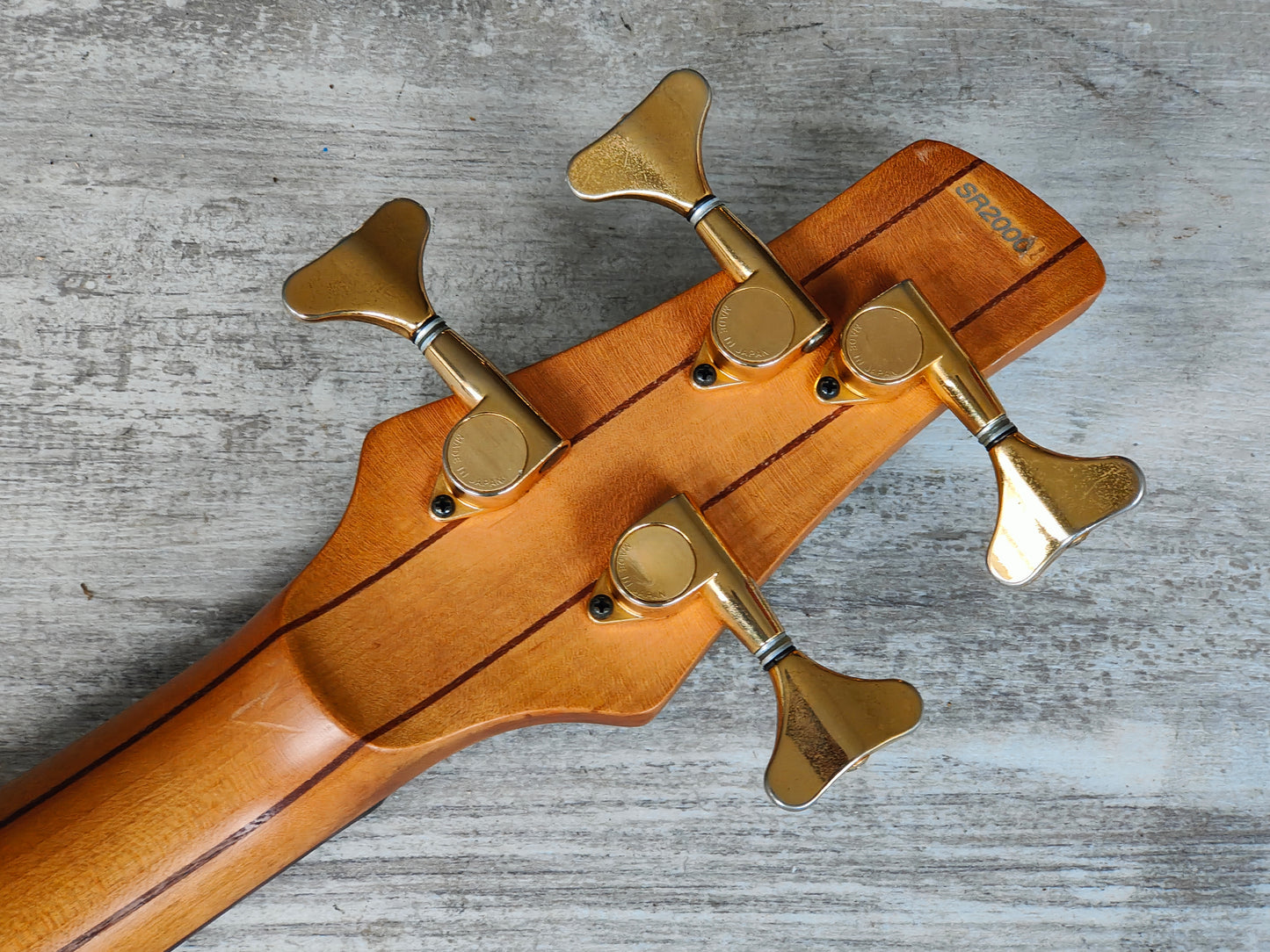 1993 Ibanez Japan SDGR SR2000 Neckthrough Bass (Natural)