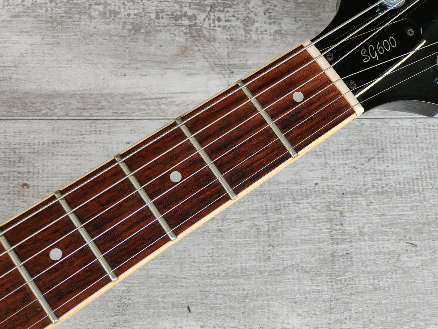 1981 Yamaha Japan SG-600 Double Cutaway (Black)