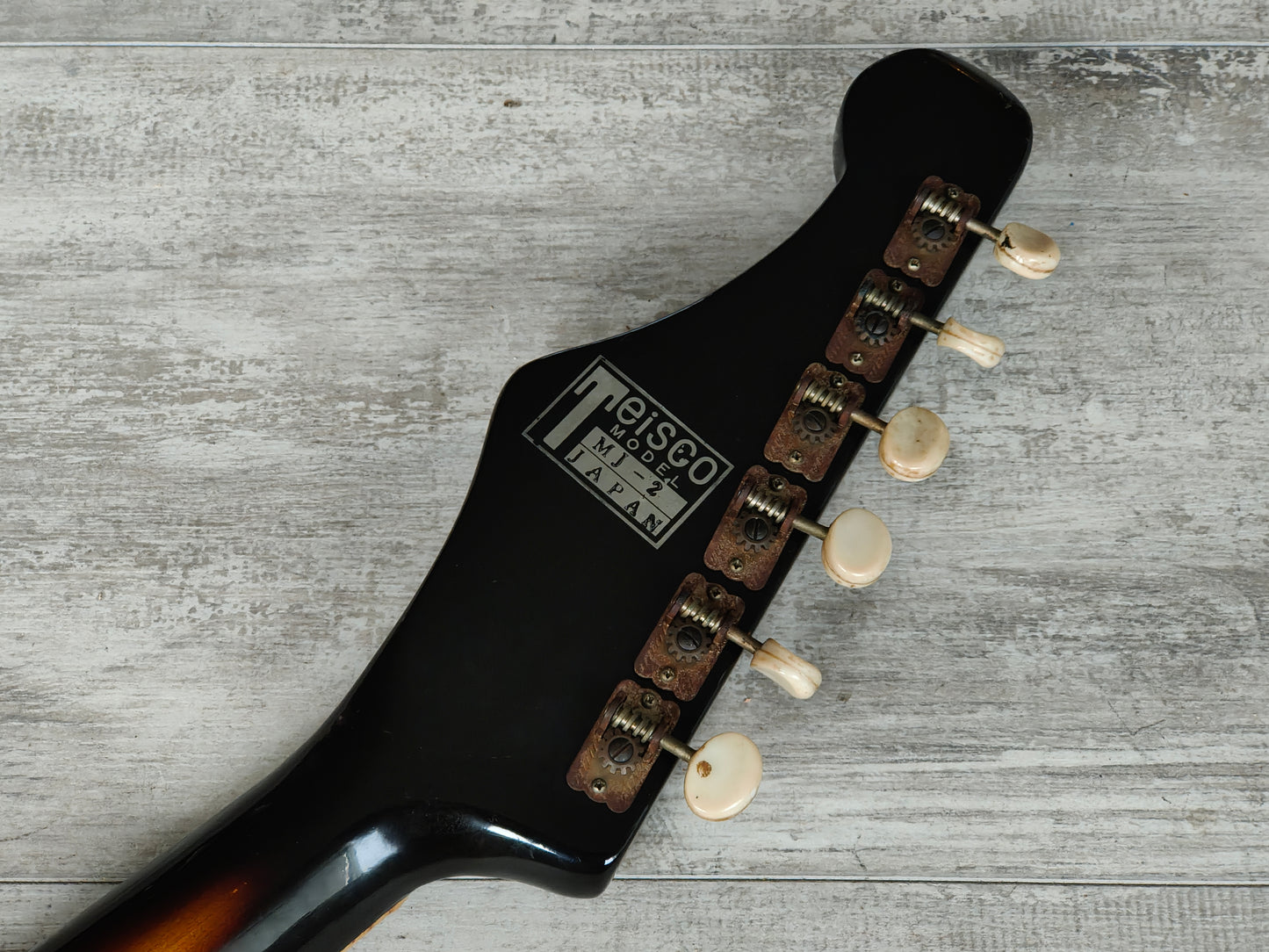 1962 Teisco Japan MJ-2 Weird Old Guitar (Sunburst)