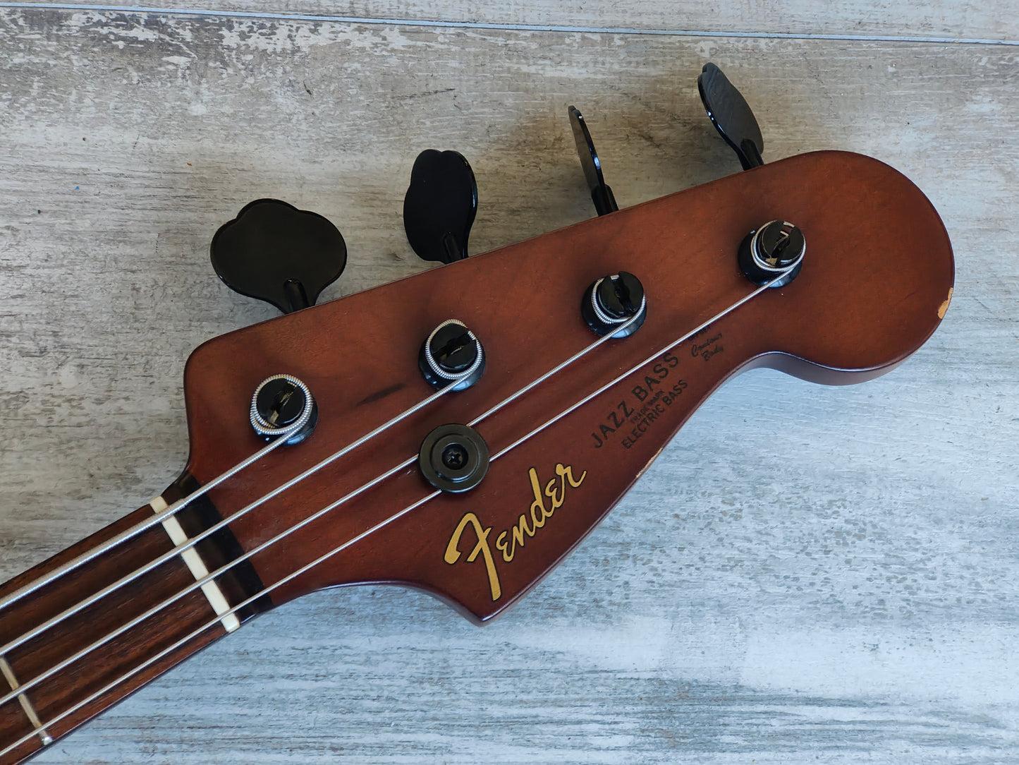 2002 Fender Japan JB62-73 Limited Edition Jazz Bass (Walnut Stain)