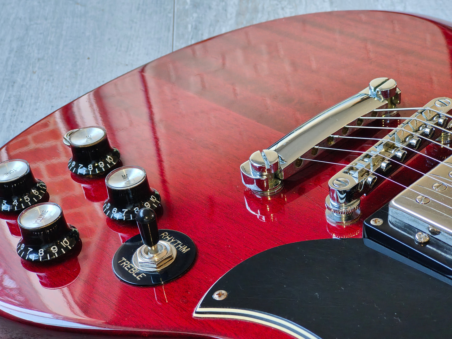 2001 Epiphone Korea (by Gibson) SG Double Cutaway (Red)