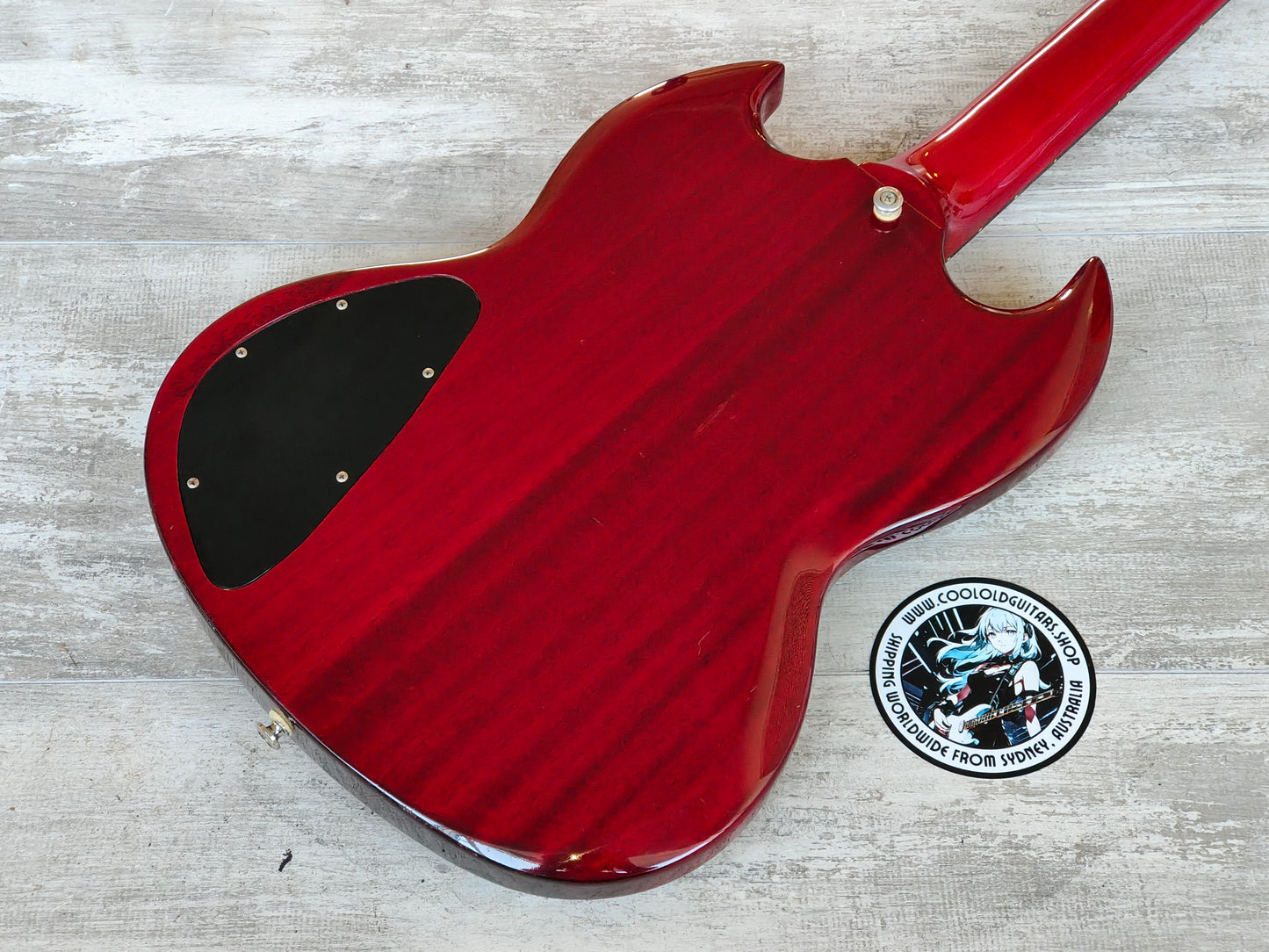 2001 Epiphone Korea (by Gibson) SG Double Cutaway (Red)