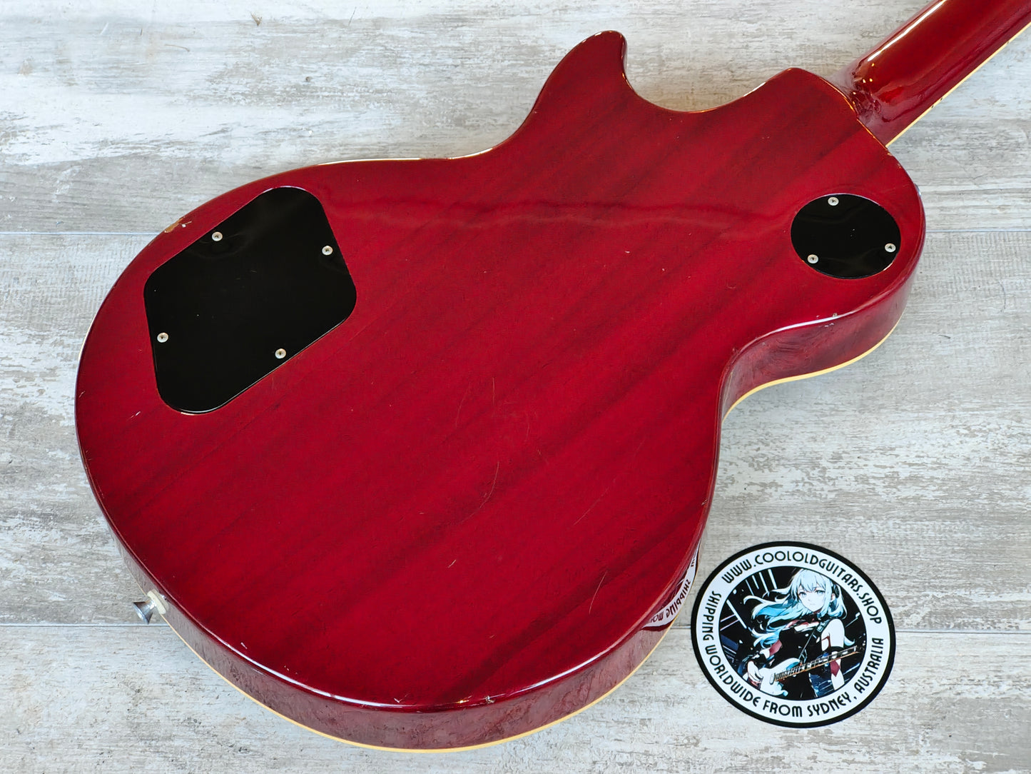 2004 History (by Fujigen Japan) ZLS100-CFS Les Paul Standard (Quilt Maple Sunburst)