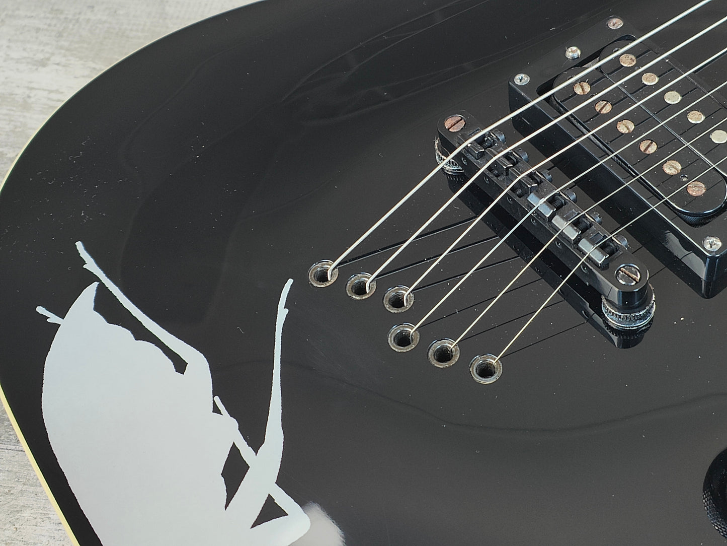 2001 Schecter Jerry Horton/Papa Roach Diamond Series (Black)