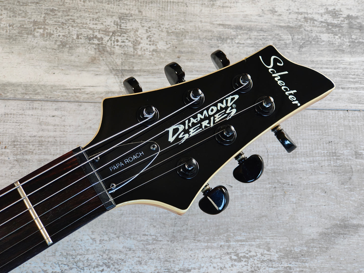 2001 Schecter Jerry Horton/Papa Roach Diamond Series (Black)