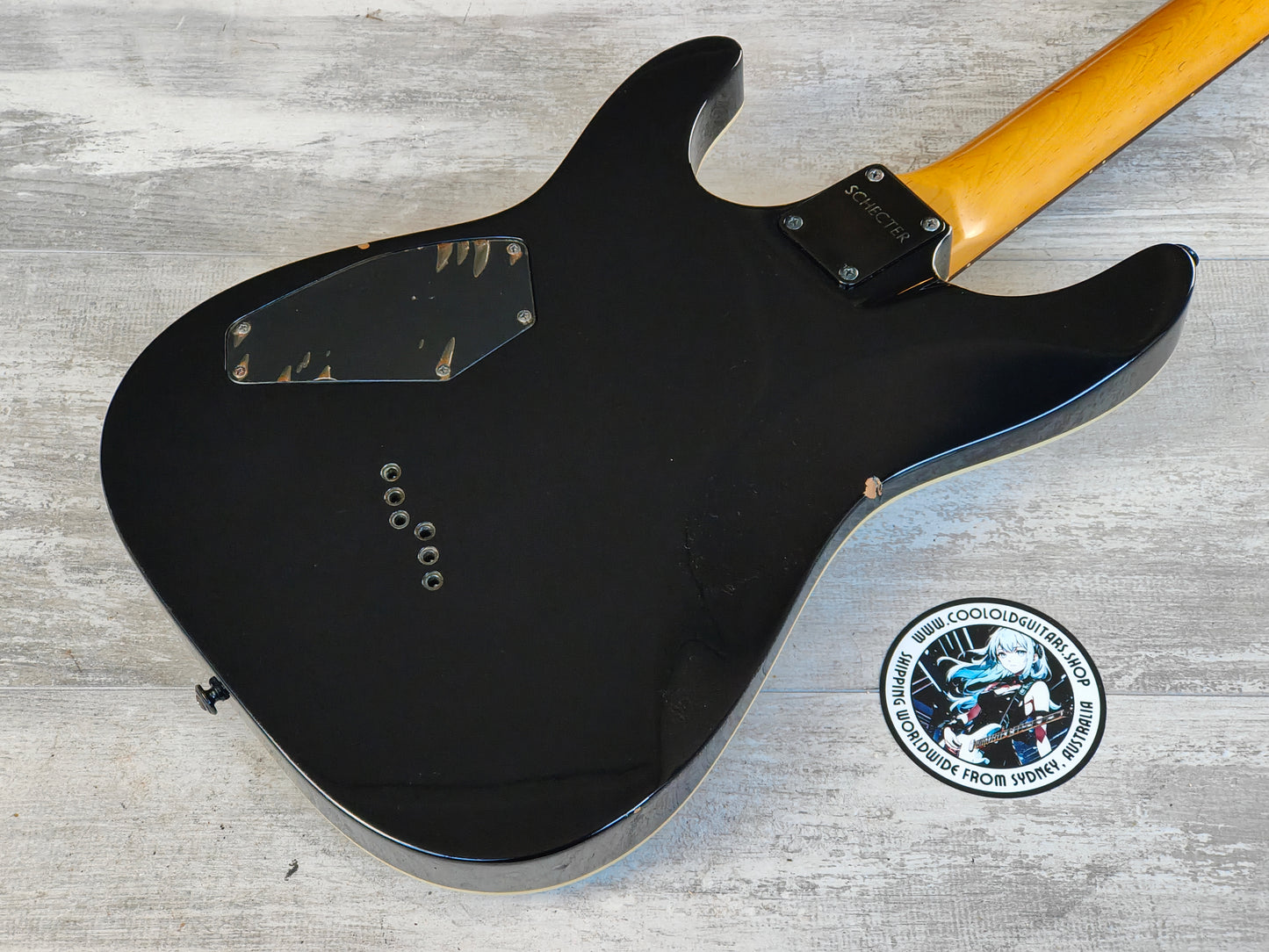 2001 Schecter Jerry Horton/Papa Roach Diamond Series (Black)